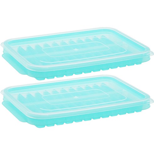 생활엔 쏙쏙 텀블러 스틱형 아이스트레이 2p, 스카이블루