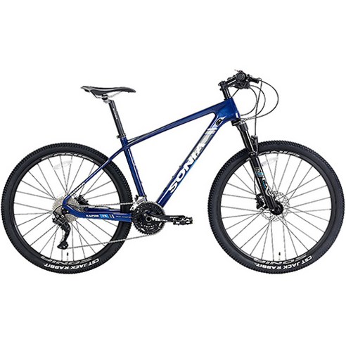 소니아 시마노 반조립 라피드 79 카본 산악 MTB 자전거 17.5, 매트 블랙, 170cm
