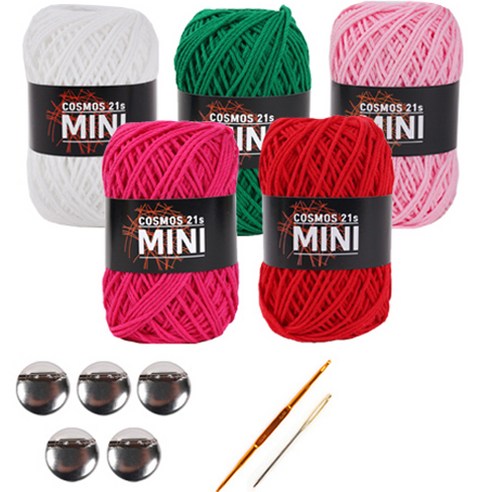 정성 가득한 손길로 피어나는 사랑, 마마니트 카네이션 브로치 DIY 세트 카네이션뜨기