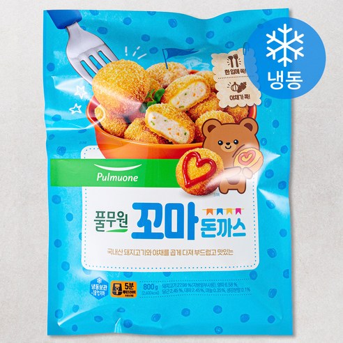 풀무원 꼬마 돈까스 (냉동), 800g, 1개