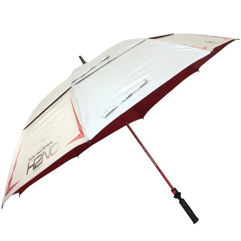 골프우산  Sun Mountain Chrome Series Automatic Golf Extra Large Umbrella, Red