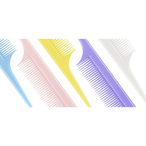 당신의 스타일을 완성하는 작은 마법, 루이본 파스텔 미니 꼬리빗 10p 세트