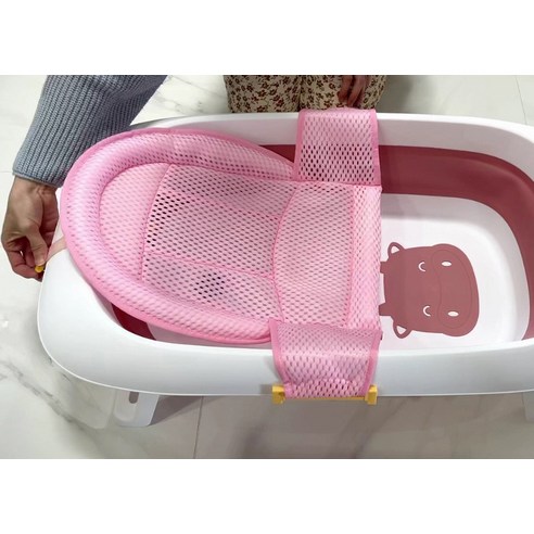 메리본 유아용 욕조 목욕그물은 안전하고 편리한 유아용 목욕을 위한 제품입니다.