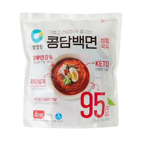 청정원 콩담백면 비빔국수: 맛있는 비빔국수의 세계