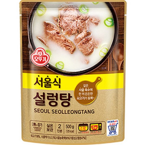 오뚜기 서울식 설렁탕, 500g, 1개