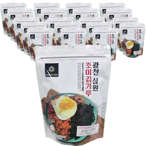 광천삼원푸드 조미 김가루, 70g, 10개