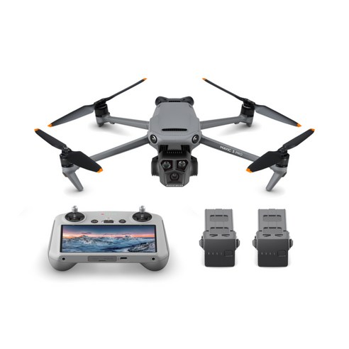 DJI Mavic 3 Pro 플라이 모어 콤보 드론 + DJI RC, 혼합색상