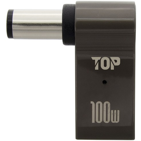 솔탑 USB C타입 DC변환 노트북 충전 젠더 100W 7.4 x 5 mm, SOLTOP-1350