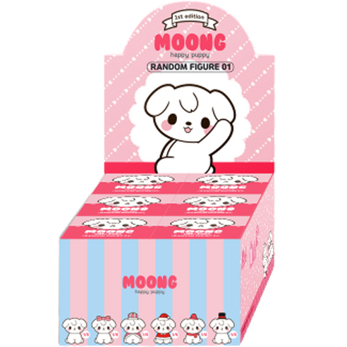 아이러브 뭉이 피규어 시즌1 6종 세트, 1세트