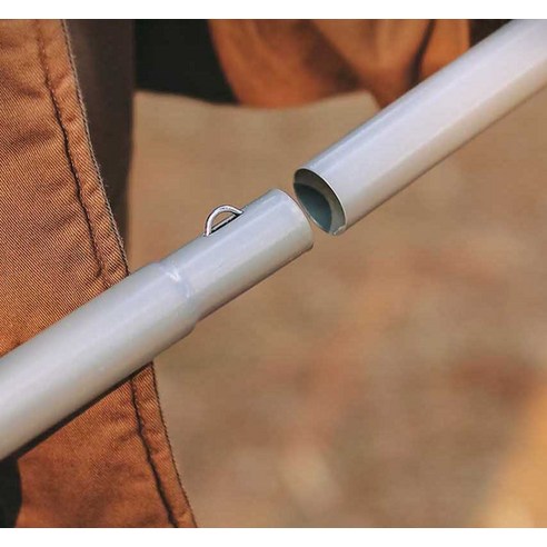 가성비와 휴대성을 갖춘 견고한 스틸 타프 폴대