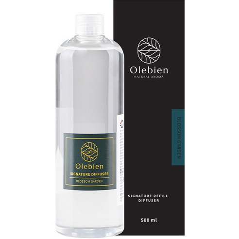 올레비엔 프리미엄 퍼퓸 디퓨저 리필용, 1개, 500ml, 블라썸 가든
