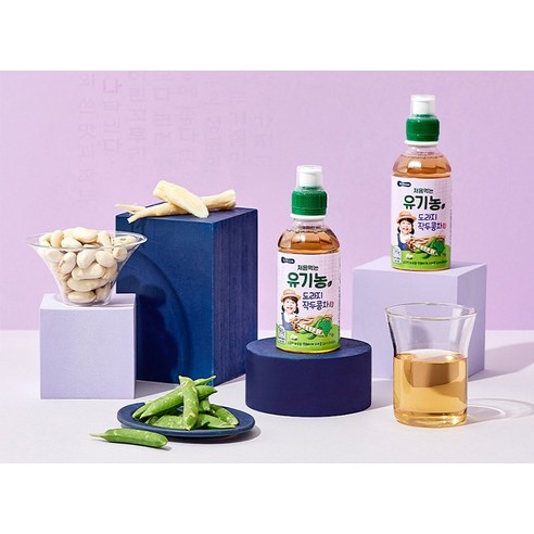 우리 아이 꿀잠을 부르는 마법, 베베쿡 유기농 도라지 작두콩차!