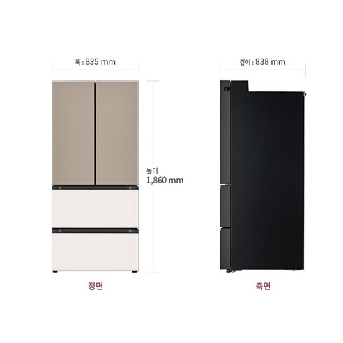 LG전자 디오스 오브제컬렉션 김치냉장고는 성능과 디자인이 우수한 제품입니다.