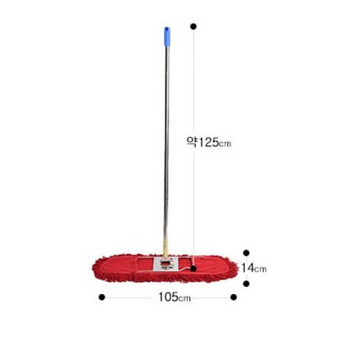 크린메이트 기름걸레 105cm + 스텐봉 세트