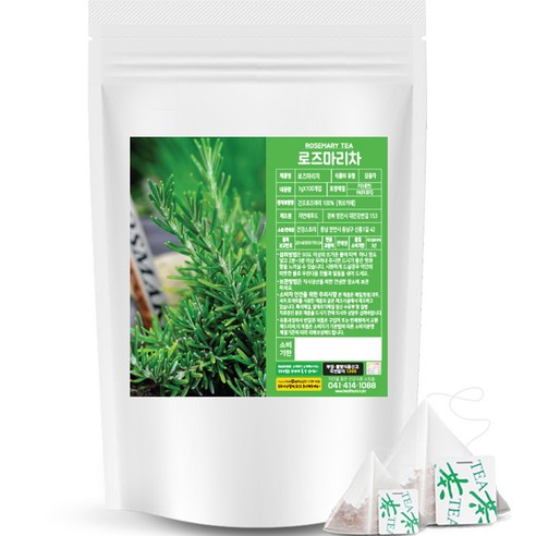 건강스토리 삼각티백 로즈마리차, 1g, 100개입, 1개