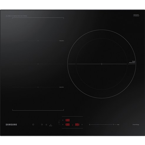 삼성전자 빌트인 인덕션 전기레인지 블랙 3구 방문설치, NZ63B5056AK
