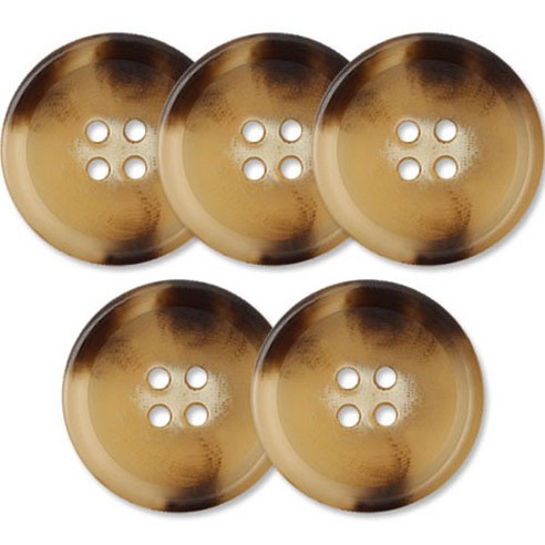 동대문단추왕 고급 무광 코트 가디건 단추 베이지 큰 사이즈 모음 28mm, 보컬/BG, 5개