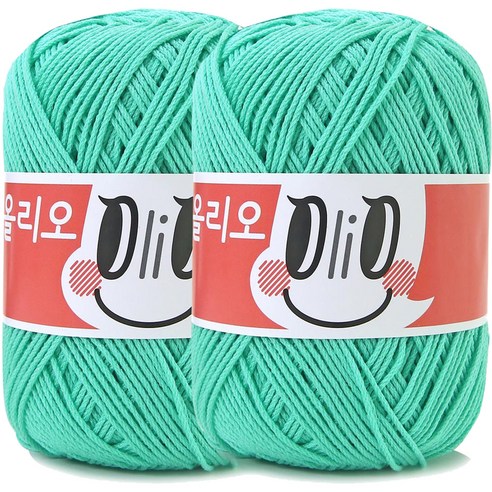 야나 올리오 뜨개실, 766 민트, 2개