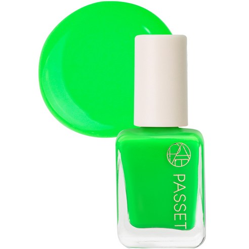 파셋 셀럽 네일 폴리쉬 매니큐어, 57 네온그린, 7ml, 1개