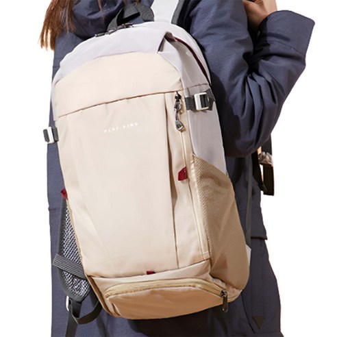 디트리 트래킹 등산 아웃도어 접히는 백팩 25L, 06 아이보리