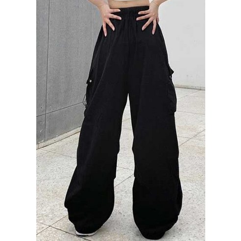 엘쏘 여성용 아메리칸 레트로 와이드 카고 팬츠의 다양한 컬러와 디자인, 신축성과 편안한 착용감, 다양한 스타일에 맞춰 착용할 수 있는 다용도 디자인