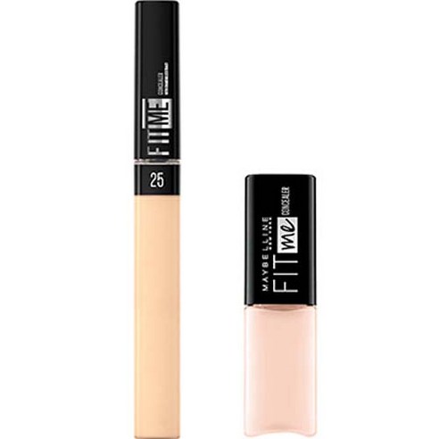 메이블린 NEW 핏미 컨실러 6.8ml + 미니 컨실러 2.8ml 세트, 25 미디엄(핏미 컨실러), 10 라이트(미니 컨실러), 1세트