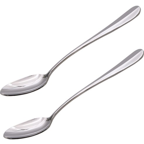 테이블아트 스텐304 아트 중스푼, 혼합색상, 2개