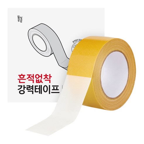 일상공감 흔적없착 강력테이프 3cm, 20m, 1개