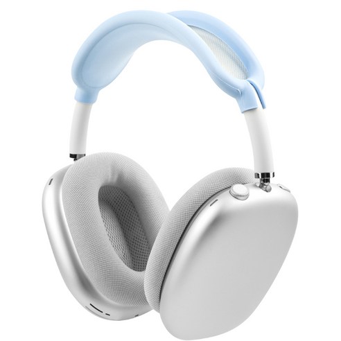 아이몰 에어팟 맥스 슬림 실리콘 헤어 밴드 커버, 블루