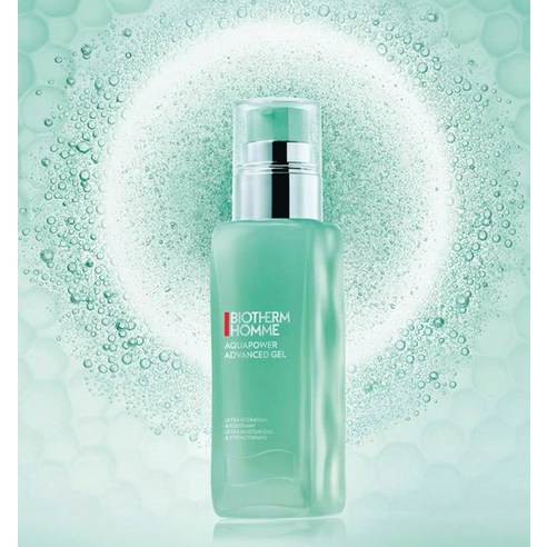 비오템 남성용 NEW 아쿠아파워 어드밴스드 젤 로션, 100ml, 1개