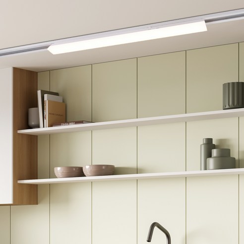 원하 티로드 레일조명 T7 600mm 티라인 LED 20W 주광색 삼성칩 플리커프리, 화이트
