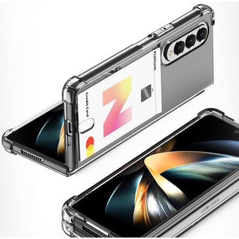 구스페리 하이브리드 에어백 카드포켓 젤리 휴대폰 케이스