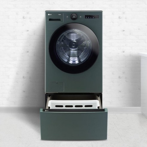 세련된 디자인과 넉넉한 수납 공간으로 완성하는 세탁 공간의 품격, LG 트롬 키높이 수납함 오브제컬렉션 FP7G