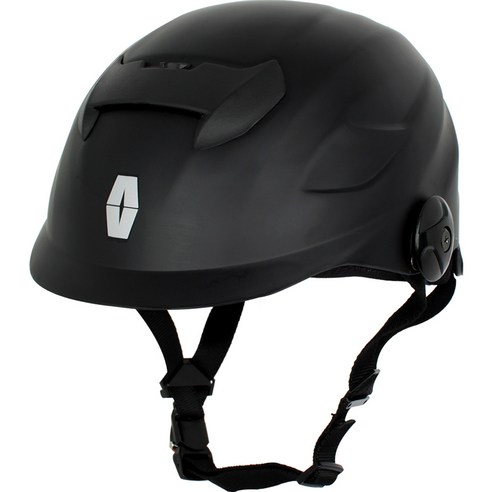 비스타 V10 오토바이 전동킥보드 스쿠터 반모 헬멧, 무광블랙