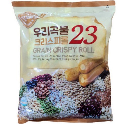 우리곡물 크리스피롤 23, 2개, 500g