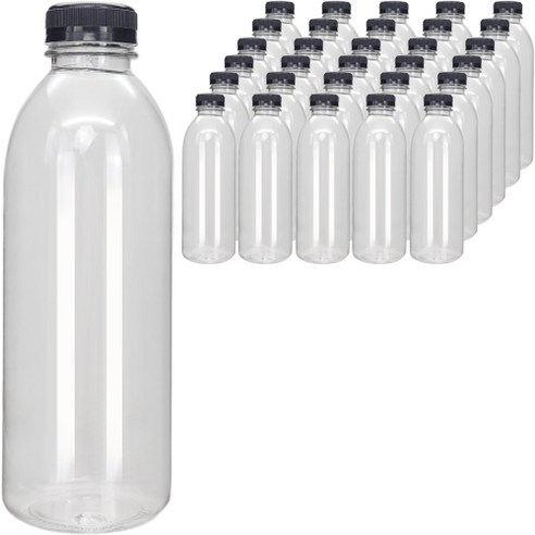 미르 우유 페트병 블랙, 750ml, 116개