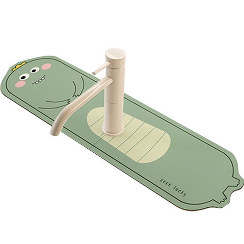 소니오 캐릭터 수도꼭지 규조 매트 TYPE 07 14 x 38 cm, 1개