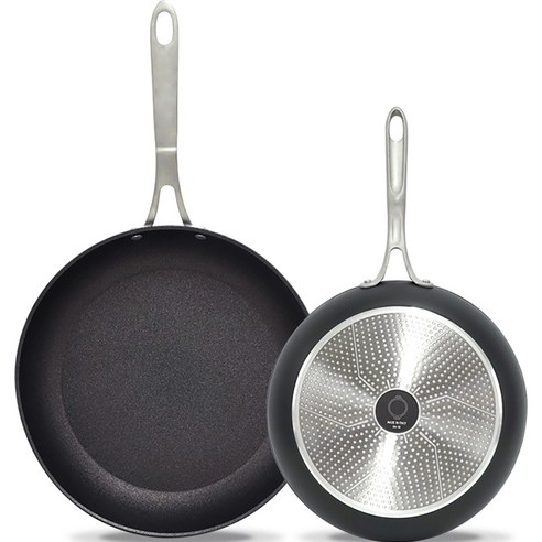 TVS 인덕션 헬렌다로즈 프라이팬 세트 2개, 혼합색상, 프라이팬 24cm + 프라이팬 30cm, 1세트