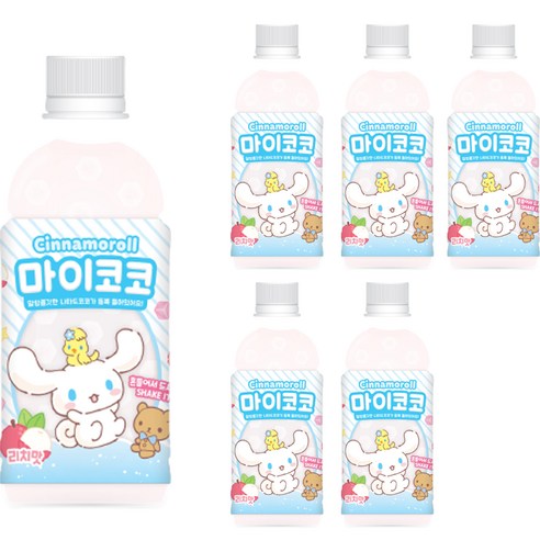 시나모롤 마이코코 리치맛, 6개, 340ml