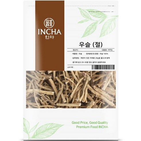 우슬 뿌리 차, 400g, 1개