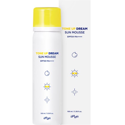 아유아유 톤업드림 선무스 SPF50+ PA++++, 100ml, 1개
