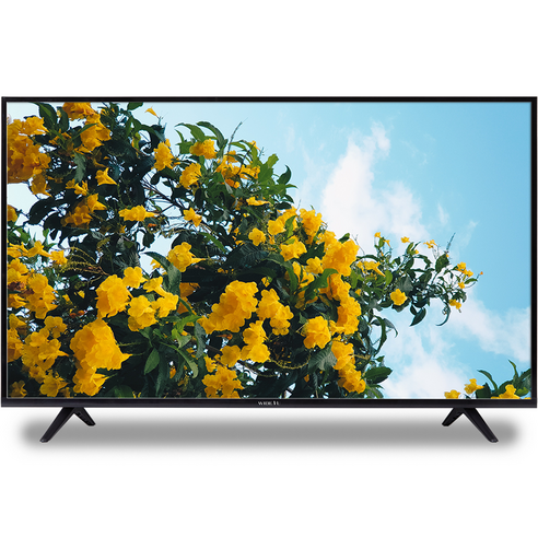 와이드뷰 FHD 고화질 TV, 109cm, EKW43FT1, 스탠드형, 고객직접설치