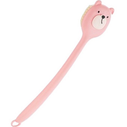 지비비 곰돌이 바디 등 샤워솔, 핑크, 1개입, 1개
