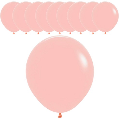 셈퍼텍스 풍선 45cm 10p, 파스텔메이트 멜론, 1세트