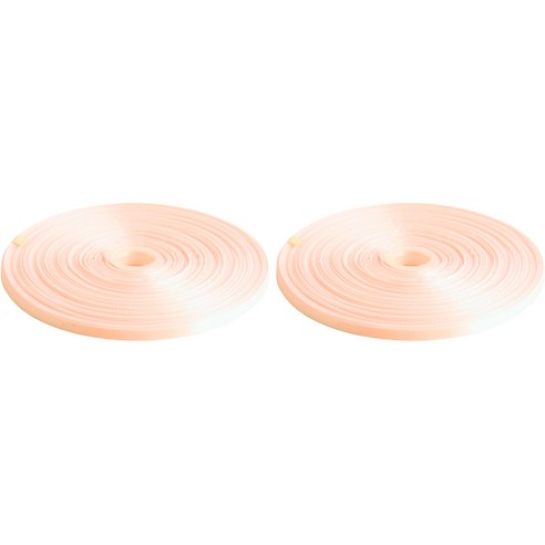 아이엔피 고밀도 공단리본 6mm 2p, A016 인디핑크, 180m