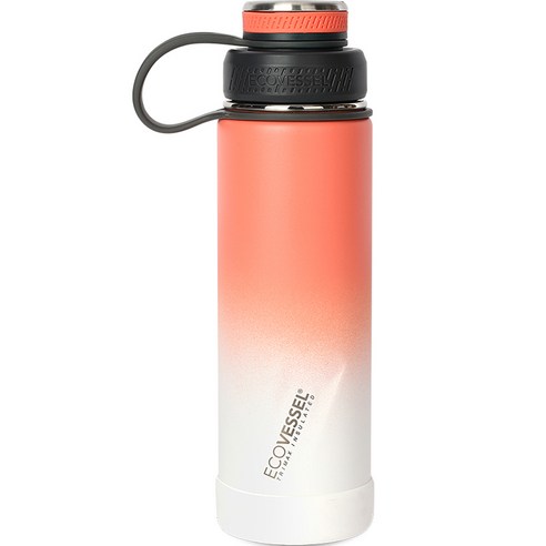 에코베슬 볼더 스텐 보온 보냉 텀블러, 코랄화이트, 591ml