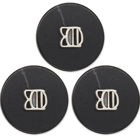 동대문단추왕 제이라 단추 15mm, 3개, 블랙흑은 Ni