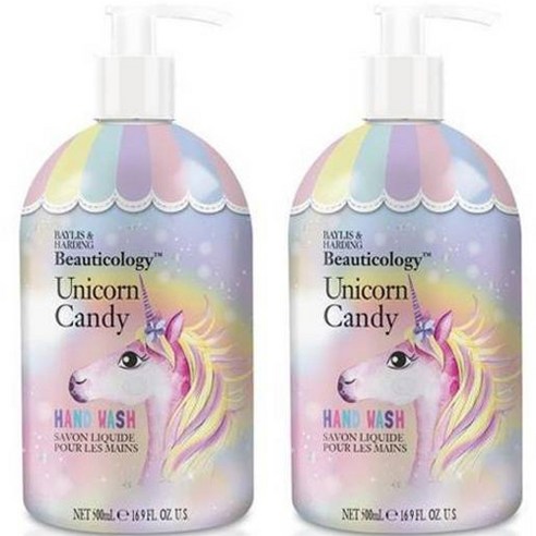 베일리스앤하딩 유니콘캔디 핸드워시, 2개, 500ml