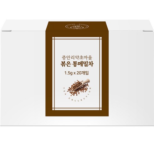 증안리약초마을협동조합 볶은 통 메밀차, 1.5g, 20개입, 1개