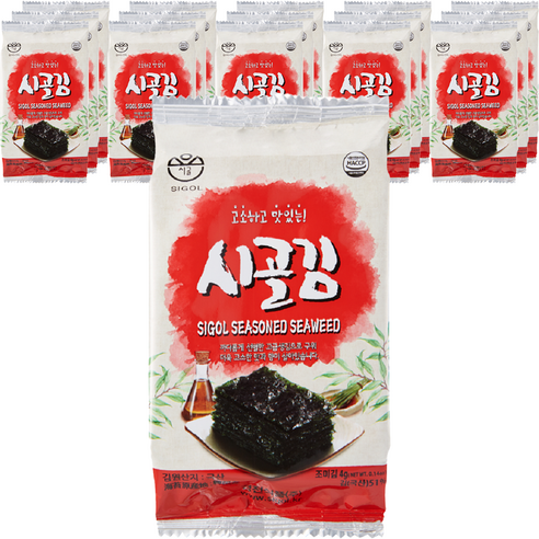 시골 시골김 도시락김, 4g, 48개